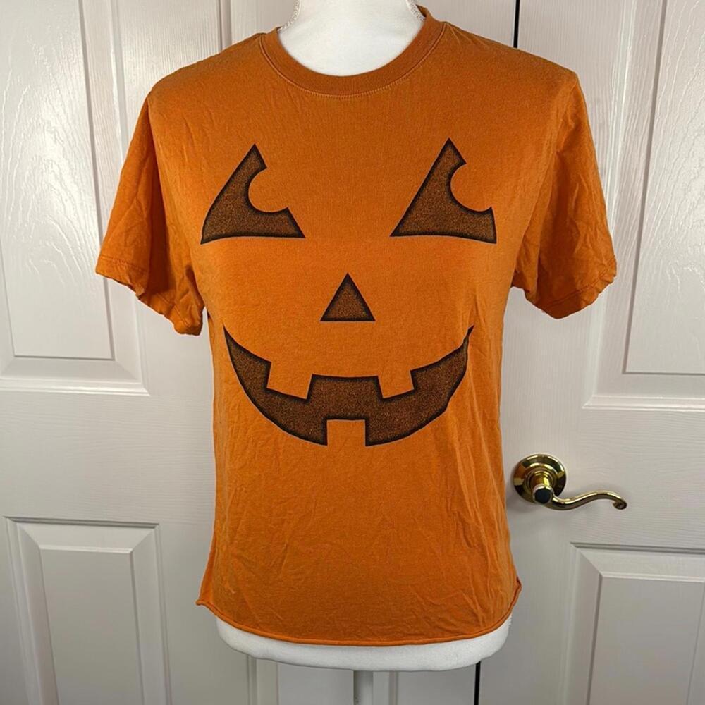 Mighty Fine Pumpkin Face Halloween T-Shirt
